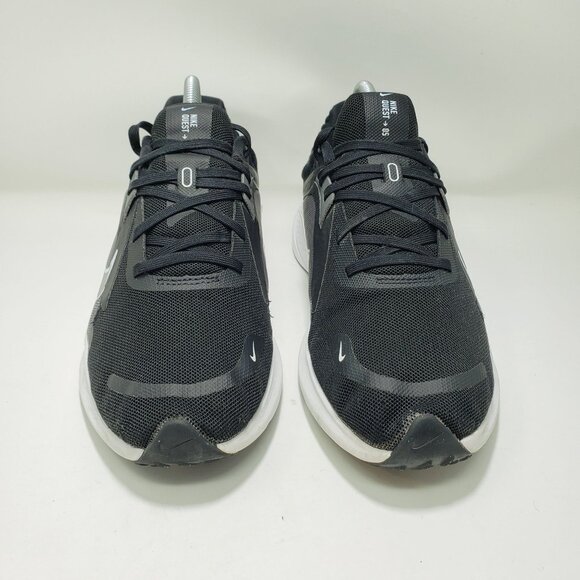 Nike Quest 5 Road Running Shoes Black White Smoke Grey Mens 9 - Picture 7 of 11